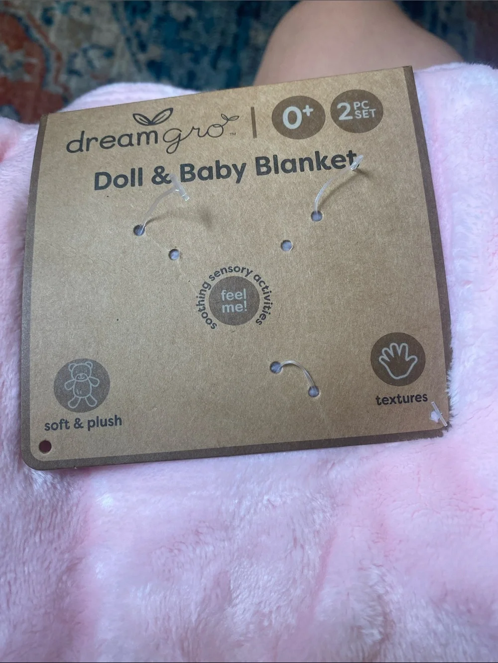 Dream Gro Doll & Baby Blanket